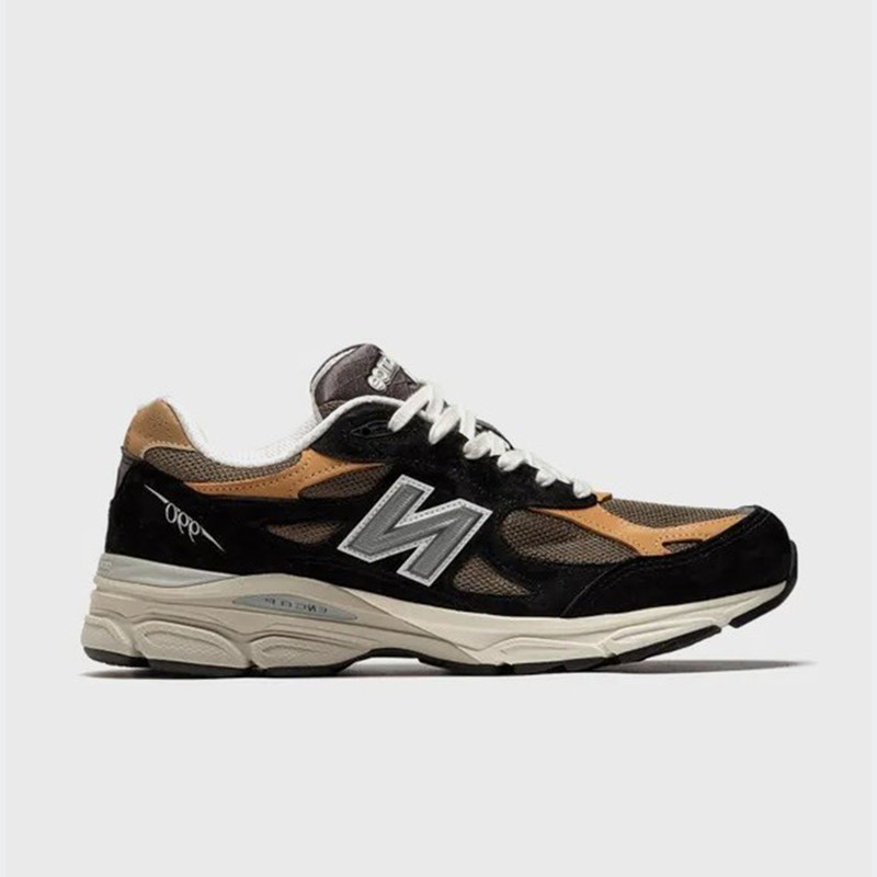 New Balance 990v3 Black Tan Made in USA M990BB3 Grailify